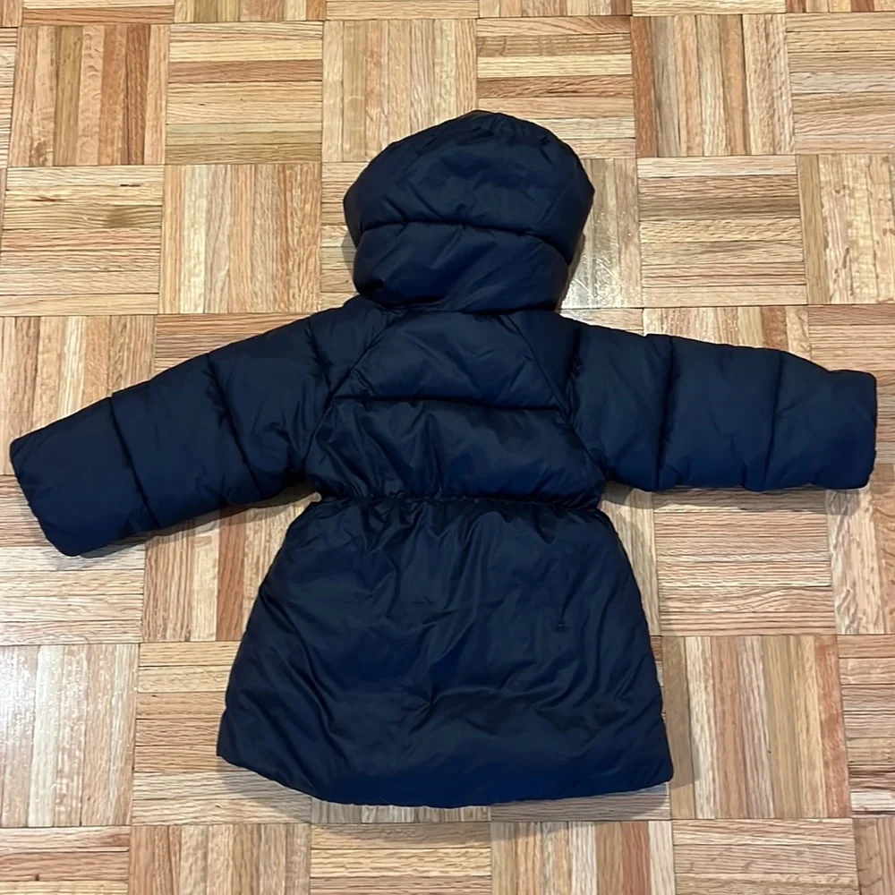 Jacadi Navy Puffer Coat 24M - Picture 6 of 6